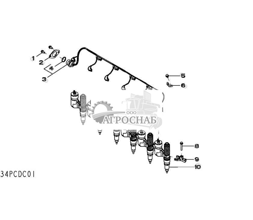 1649 Electronic Unit Injector 
